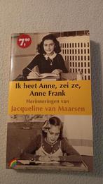 J. van Maarsen - Ik heet Anne, zei ze, Anne Frank, Verzenden, Zo goed als nieuw, J. van Maarsen