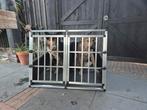 Honden kennel voor in de auto, Dieren en Toebehoren, Hondenhokken, Ophalen, Hondenkennel, 65 tot 100 cm, Zo goed als nieuw
