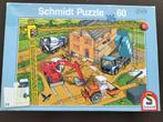 Werk in uitvoering puzzel - 60 stukjes, Ophalen of Verzenden, Meer dan 50 stukjes, Zo goed als nieuw, 4 tot 6 jaar