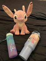 Stitch en angel pakket knuffel met geluid en drinkbekers, Ophalen of Verzenden, Zo goed als nieuw