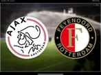 2 Tickets Ajax - Feyenoord vak 422, Tickets en Kaartjes, Twee personen, September