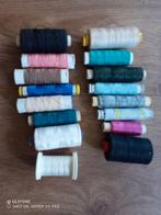 17 klossen naaigaren, Ophalen of Verzenden, Zo goed als nieuw, Garen of Naald(en)