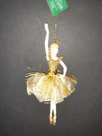 Gouden ballerina 2 kerstornament Kurt S. Adler, Diversen, Kerst, Verzenden, Nieuw
