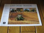 john deere tractor folder, Boeken, Ophalen of Verzenden, Zo goed als nieuw, Folder