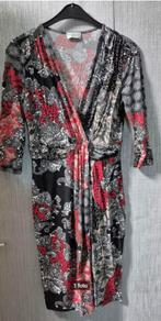 Jurk multi rood Amy Vermont, Kleding | Dames, Maat 42/44 (L), Ophalen of Verzenden, Zo goed als nieuw, Rood