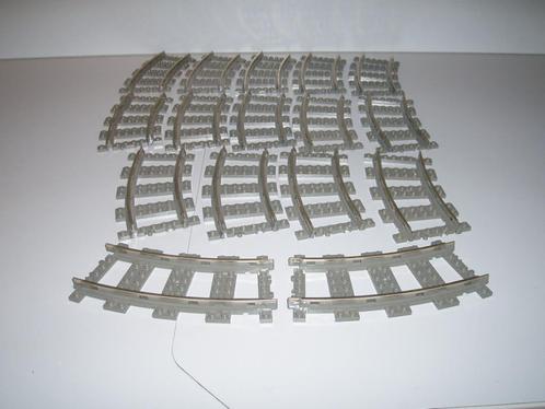 LEGO 9v 16 RAILS 4520 Gebogen in Nieuwstaat!, Kinderen en Baby's, Speelgoed | Duplo en Lego, Zo goed als nieuw, Lego, Complete set