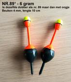 DOODAAS / SNOEKDOBBER HANDBUILT NR. 89¹ / 6 gram, Ophalen of Verzenden, Nieuw, Dobber of Lood