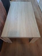 Salontafel 65 x 122 cm, 45 cm hoog, licht eikenkleur, Huis en Inrichting, Tafels | Salontafels, Ophalen, Gebruikt, 100 tot 150 cm