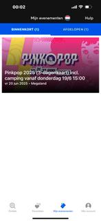 Te koop pinkpop kaarten, Twee personen
