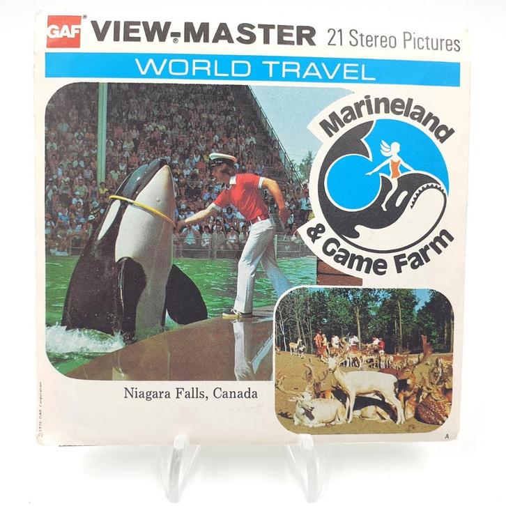 Viewmaster Marineland & Game Farm, Verzamelen, Speelgoed, Gebruikt, Ophalen of Verzenden