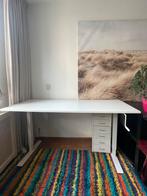 IKEA TROTTEN Bureau - In Hoogte Verstelbaar, Huis en Inrichting, Bureaus, Ophalen of Verzenden, In hoogte verstelbaar, Zo goed als nieuw