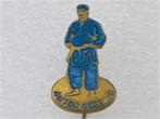 SP2057 Speldje Anton Geesink blauw, Ophalen of Verzenden, Gebruikt, Overige onderwerpen