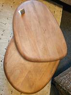 Salontafel KABO licht bruin donker bruin, Ophalen of Verzenden