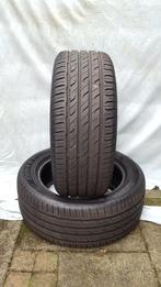 2x zomer banden Semperit 235/55/18inch 100v 7mm, Ophalen, 18 inch, Gebruikt, 235 mm