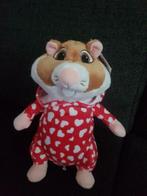 Valentijn Hamster in  onesie rood met hartjes, Verzenden