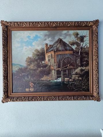 Schilderij geschilderd door C. Stevens beschikbaar voor biedingen