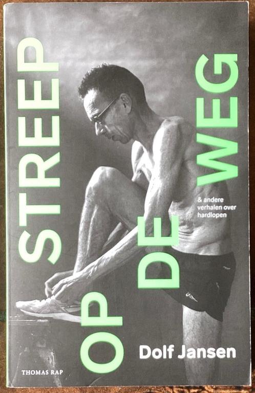 Dolf Jansen Streep op de weg, Boeken, Sportboeken, Zo goed als nieuw, Ophalen of Verzenden