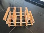 houten wijnrek voor 11 flessen wijn, Ophalen of Verzenden, Zo goed als nieuw, 25 flessen of meer, Minder dan 50 cm