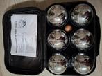 6 jeu de boules ballen in tasje, Ophalen, Zo goed als nieuw