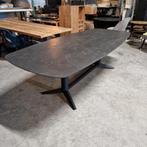 Eettafel Soho Deens ovaal 260cm Betonlook van DTP Home., Ophalen