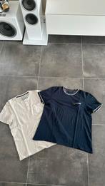 2x shirt Ted Baker ( slim fit ) maat 6  xxl, Ted Baker, Blauw, Overige maten, Ophalen of Verzenden