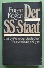 Der SS-Staat : das System der deutschen Konzentrationslager, Tweede Wereldoorlog, Eugen Kogon, Ophalen of Verzenden, Zo goed als nieuw