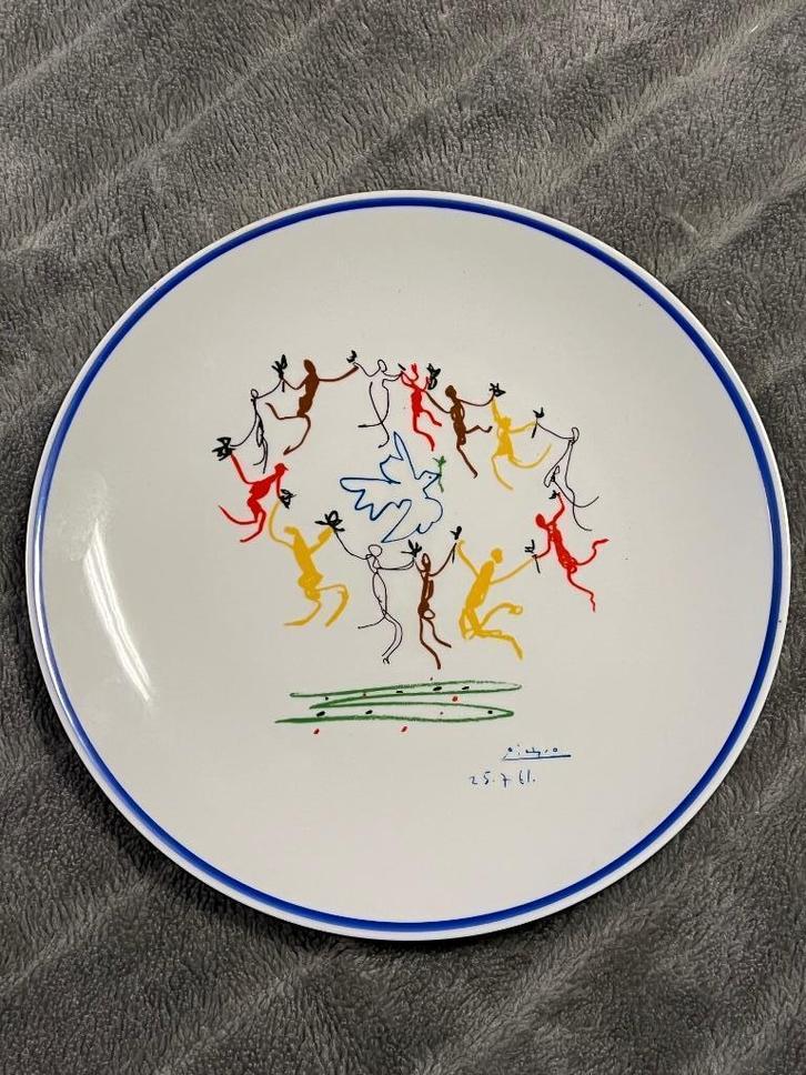 Picasso Sierbord Ronda de la Juventud Limoges France, Antiek en Kunst, Antiek | Porselein, Ophalen of Verzenden