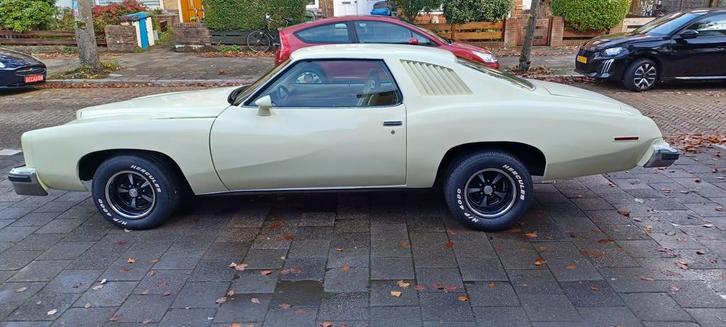 Pontiac Le Mans 1974 Sportcoupé, Auto's, Oldtimers, Bedrijf, Benzine, Coupé, Automaat, Overige kleuren, Bruin, Leder, Achterwielaandrijving