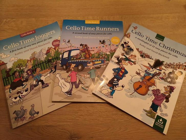 Cello time Joggers, Runners en Chrismas, Muziek en Instrumenten, Bladmuziek, Cello, Ophalen of Verzenden