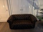 Chesterfield leren bank, Ophalen, Zo goed als nieuw, 200 tot 250 cm, Leer