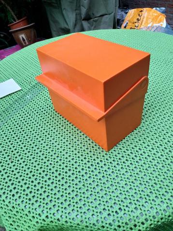 Esselte kantoor bakje voor systeemkaarten oranje beschikbaar voor biedingen