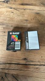 Basf EC-45 vhsC vhs-c tapes 1 x nieuw 1 x gebruikt, Audio, Tv en Foto, Videocamera's Analoog, Ophalen of Verzenden