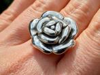 Vanoli 925 zilveren ring roos roosje rose maat 19, Daiva1973@hotmail.com, Vanoli, 19 tot 20, Amsterdam