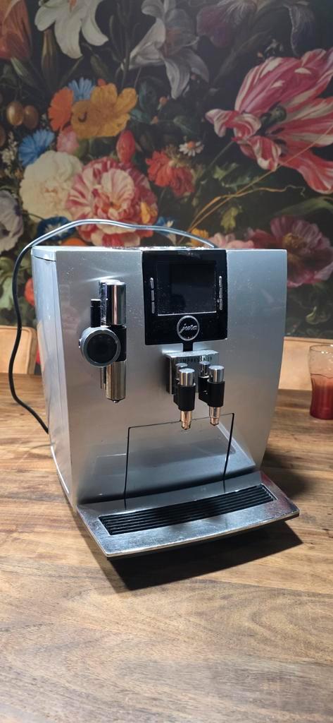 Jura Impressa J9.3 Espressomachine - Zilver, Witgoed en Apparatuur, Koffiemachine-accessoires, Gebruikt, Ophalen of Verzenden