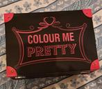 Make-up Koffer "Colour me pretty", Sieraden, Tassen en Uiterlijk, Uiterlijk | Cosmetica en Make-up, Gehele gezicht, Zwart, Ophalen of Verzenden