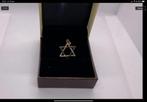 Davidsster goud met diamanten, Ophalen of Verzenden, Nieuw, Goud