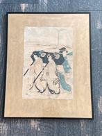 Originele antieke Japanse prent Utagawa (180225m), Ophalen of Verzenden