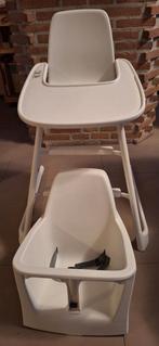 Ikea Langur set compleet: Stoel, inzetzitting en tafel, Ophalen, Zo goed als nieuw, Meegroeistoel