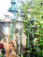 Lantaarnpaal buitenlamp onderdelen in soorten/maten enz.., Ophalen, Gebruikt