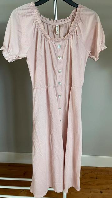 Jurk midi roze H&M Divided maat S beschikbaar voor biedingen