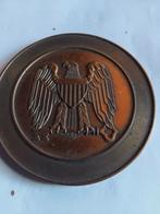 Grote bronze penning adelaar.met sleuten in zyn klauwen, Ophalen of Verzenden, Overige materialen