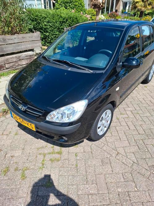 Hyundai Getz 1.4 5DRS 2006 Zwart, Auto's, Hyundai, Particulier, Getz, Benzine, C, Hatchback, Handgeschakeld, Origineel Nederlands