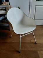 Retro stoel (glasvezel), Huis en Inrichting, Stoelen, Ophalen, Gebruikt, Wit, Eén