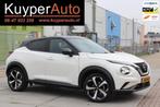 Nissan Juke 1.0 DIG-T Tekna 1E EIG RONDOM CAMERA BOSE KEYLES, Voorwielaandrijving, Euro 6, Leder en Stof, Wit