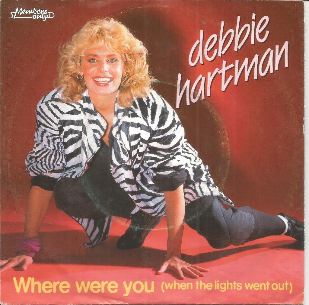 Debbie Hartman – Where Were You (1986), 7 inch, Single, Ophalen of Verzenden, Zo goed als nieuw