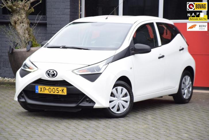 Toyota Aygo 1.0 VVT-i x-fun 2019 BT 5 Deurs Airco, Auto's, Toyota, Bedrijf, Te koop, Aygo, ABS, Airbags, Airconditioning, Bluetooth