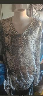 Mooi slangenprint blouse maat XL, Ophalen of Verzenden, Zo goed als nieuw, Maat 46/48 (XL) of groter