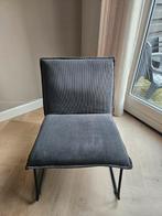 Grijze fauteuil Cooper (Leenbakker), Huis en Inrichting, Ophalen, Zo goed als nieuw, 75 tot 100 cm, 50 tot 75 cm
