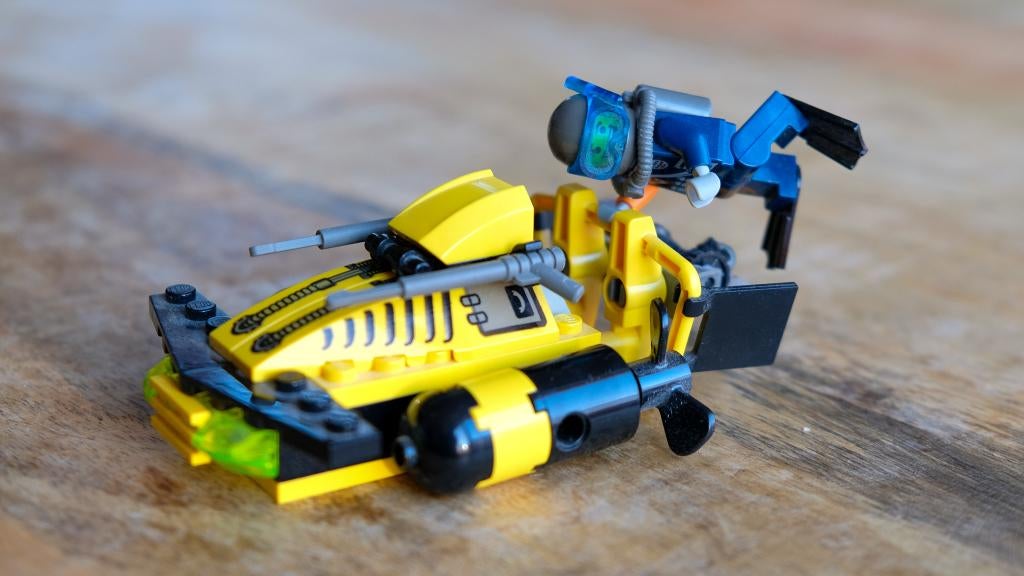 LEGO Alpha Team 4791 Sub-Surface Scooter, Ophalen of Verzenden, Gebruikt, Complete set, Lego