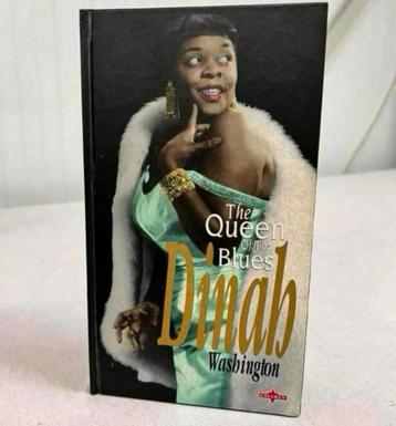 Dinah Washington The Queen Of The Blues - 4 cd boek boxset ! beschikbaar voor biedingen